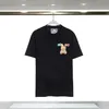 Designer Womens Moschinos T-shirt Summer Italian luxury brands new tees cartoon bear loose Cotton round neck for Outdoor leisure clothing mens womens Tops shirt ee