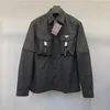 Herrjackor designer mens jackets kvinna modejacka casual solskydd skjorta snygga löstagbara ärmar skjortor återvunnet nylon vindbrytare 23fw