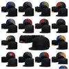 Berretti da baseball Uomo Designer Hat Snapbacks Tutto il logo della squadra Cappelli sportivi Snapback Baseball Ricamo Maglia Cotone Lettera Berretti Berretto da calcio W Dhvak