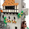 IN MAGAZZINO 10305 Re Leone Cavalieri Castello Medievale Modello Building Blocks Assemblaggio Mattoni Set Giocattoli per Bambini Giocattolo Regali Natale