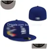 Ball Caps Est Fitted Hats Hat Adjustable Baskball All Team Logo Man Woman Outdoor Sports Embroidery Cotton Flat Closed Beanies Flex Dhh7Z