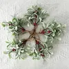 Decoratieve Bloemen Simulatie Kerst Maretak Ornamenten DIY Handcraft Bruiloft Familie Party Plant Woondecoratie Accessoires