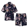 Damen-Trainingsanzüge, Damenbekleidung, Sommer 2023, Bluse, kurzes Set, 3D-Tropic-Druck, Herren-Hawaiihemd, Strand, 5XL, modisches Top für Damen