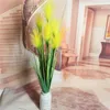 Decorative Flowers High Quality Artificial Reed Grass Simulation Onion Bunch Wedding Fake Garden Flower Greening Office Family House Decor