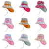 Caps Hats Bucket Baby Hat for Boys Girls Cartoon Children's Beach Shawl Hat Kids Wide Brim UV Protection Outdoor Panama Summer Sun Caps 230621