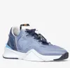 Célèbre marque Flow Hommes Baskets Chaussures Daim Cuir Jogging Nylon Bas Top Lettrage En Relief Caoutchouc Casual Marche Tech Tissus Runner Sports EU38-46