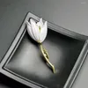 Brooches 2023 Fashion Jewelry Accessories Tulip Brooch Unique Party Christmas Gift