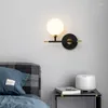 Wandlamp lezen badkamer ijdelheid blauw licht bed hoofd antieke verlichting moderne afwerkingen slaapzaal decor