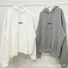 Vetements Hoodie Erkekler Mektup Baskılı Büyük Boy Hooded Logo Siyah Yama Erkekler İçin Kapüşonlu Kadınlar Günlük Yokluk