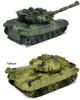 Новый 1:18 RC Tank Crawler IR дистанционного управления игрушками моделирование инфракрасная RC Battle Cank Toy RC Car с музыкой и светодиодными подарками для детей