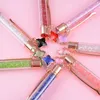 Kawaii Girl Glitter Crystal Pen Student Gel School Supplies Office Metal Signature Quality Writing Tool Ballpoint