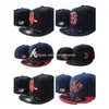 Casquettes de baseball Chapeaux ajustés Snapbacks Tailles Chapeau Toutes les équipes Gorras Réglable Baskball Coton Designer Sports de plein air Broderie Dhm2c