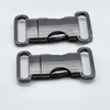 Belts 2pcs Alloy Buckle Schoolbag Down Safety Buckles (Type A Silver Inner Diameter 25mm)