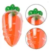 Emballage cadeau 1 pièces créatif Transparent pâques en plastique carottes boîte décorations pour la maison anniversaire bébé douche bonbons boîtes