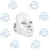 Massaggiatore viso Minimalismo 7 colori LED Maschera Pon Therapy Anti-acne Rimozione delle rughe Ringiovanimento della pelle Strumenti per la cura della pelle del viso 230621