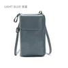 Evening Bags Mini Cell Phone Bag 2023 Women's Fashion Crossbody Hasp Shoulder Strap For Handbag Female Luxury PU Leather Card Holder