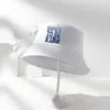 Berretti Cappello da pescatore con stampa Pesca all'aperto Parasole bianco Stile casual Uomo Unisex Per donne Ragazze