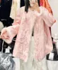 女性のトレンチコート冬の中国スタイルOネックコットン服女性の絶妙な刺繍大きな花ビンテージレースアップルーズコートS-XL