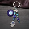 Klasik Tasarım Türk Türk Mavi Kötü Göz Anahtar Zinciri Kelebek kolyeler hazırlıklı Anahtarlık Asılı Süs Mücevherleri Hediye için