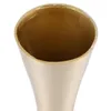 Vaser 2st liten blomma vas modern dekorativ för heminredning bröllop eller gåva (guld)