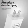 UL FCC Certified US Plug 5V 1A 2A USB Szybka ładowarka Travel Wall Ładowarka Moderna Adapter Połączowy dla Samsung Xiaomi LG Szybkie ładowarki