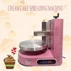 Automatic Cake Cream Spreading Coating Filling Machine Electric Cake Bread Cream Decoration Spreader Smoothing Machine