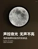 Wall Clocks Fashion Voice Controlled Clock Simple Bedroom Living Room Chinese Style Hanging Watch Intelligent Luminous Moon Lig