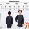 Long Sleeve Kids Aprons Pocket Craft Cooking Baking Art Painting Apron Solid Color Children Waterproof Kitchen Dining Bib Apron TH0824