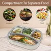 Dinnerware Sets 2/4-Compartment Stainless Steel Bento Box With Insulation Lunch Bag Grade Thermal Spoon Chopsticks