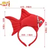 Wansheng scenprestanda huvudbonader Spelar levererar djur Little Fish Hair Band Marine Life Goldfish Head Band