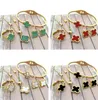 2024 Design Clover Pendant Bracelet Earring Jewelry Set for Gift Gold Plated Sier Necklace Great Online