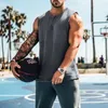 Herrtankstoppar män muskel träning topp bodybuilding väst fitness sport underskjortor ärmlös t-shirt andningsbara tröjor manliga singlets