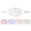 Gezichtsmassager verkoop 4 kleuren LED -licht zachte siliconenhuid bleken licht pon flexibel LED -masker 230621