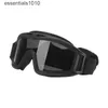 Tactical soldiers' anti fog shooting goggles anti wind sand goggles military fans' CS field riding protection anti riot ski goggles cover