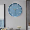 Wall Clocks Aesthetic Modern Clock Simple Art Cute Quiet Classic Quartz Minimalistic Kids Room Horloge Decoration Items