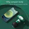 Helkroppsmassager Mini Electric Massager Gun Muscle Relaxation Forming Slimming Soreness Body Exercising Lindrar Fitness Muscle Massage Y6H3 230621