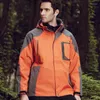 Hunting Jackets Quality Outdoor Detachable Fleece Liner Hiking Jacket Two-Piece Hooded Waterproof Autumn And Winter Sports For Men