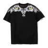 Mb Trendy Marcelo Classic Black and White Yin Yang Water Drop Wings Feather T-shirt da donna da uomo manica cortaab75 22