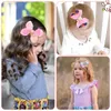 Haaraccessoires 22 stks/partij Grosgrain Ribbon Bow Clips Icecream Aardbei Apple Kids Meisjes