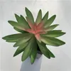 装飾的な花シミュレートされた多肉植物植物ボンサイグラスジェイドデューフラワーポット天然人工花chlorophytum comosum cactus