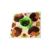 Trähäckkottets kognitiva leksaker Hedgehog Board Learning Toy Interactive Preschool Toys Education Toys for Party Favors