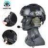 Écouteurs tactiques Casques de tir de chasse tactiques s'adaptent au casque de communication à rainure latérale du casque pour les jeux de plein air 230621