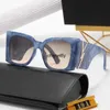 Luksusowe projektant okulary przeciwsłoneczne drukowane alfabet męskie okulary przeciwsłoneczne okulary damskie okulary męskie okulary damskie okulary przeciwsłoneczne soczewki Uv400 zarówno dla mężczyzn, jak i kobiet