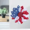 Decorative Flowers Welcome Sign Attractive Bright Color Independence Day Garland Home Decor