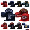 Casquettes de baseball Designer unisexe de luxe Snapbacks Hat All Team Logo Hats Meshsnapback Sun Flat Cap Sports de plein air Snapback Fitted Hip Hop E Dhevi