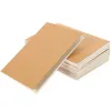 12pcs A6 Kraft Paper Notebook فارغ المبطن مجلة براون تغطية برسم سفر الرسم البيج