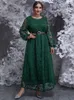 Plus Size Jurken Dames Maxi 2023 Luxe Chic Elegante Lange Mouwen Moslim Turkije Arabisch Feestavond Bruiloft ClothingPlus