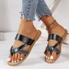 Slippers Vrouwen Zomer Strand Schoenen Slides Pantofle Rubber Slippers Lage Big Size Sabot Platte 2023 Hawaiiaanse Stof Basic Hoef hak