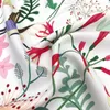 Sciarpe Fiore Colibrì Verde Chiaro Femmina Giappone E Corea Del Sud Sweet Spot Stampa Quadrata Quattro Stagioni Sciarpa Generale.