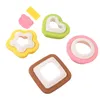 Bakningsverktyg Sandwich Cutter Mögel Toast Mold Round Form Plast Safe Hygiene For Restaurant